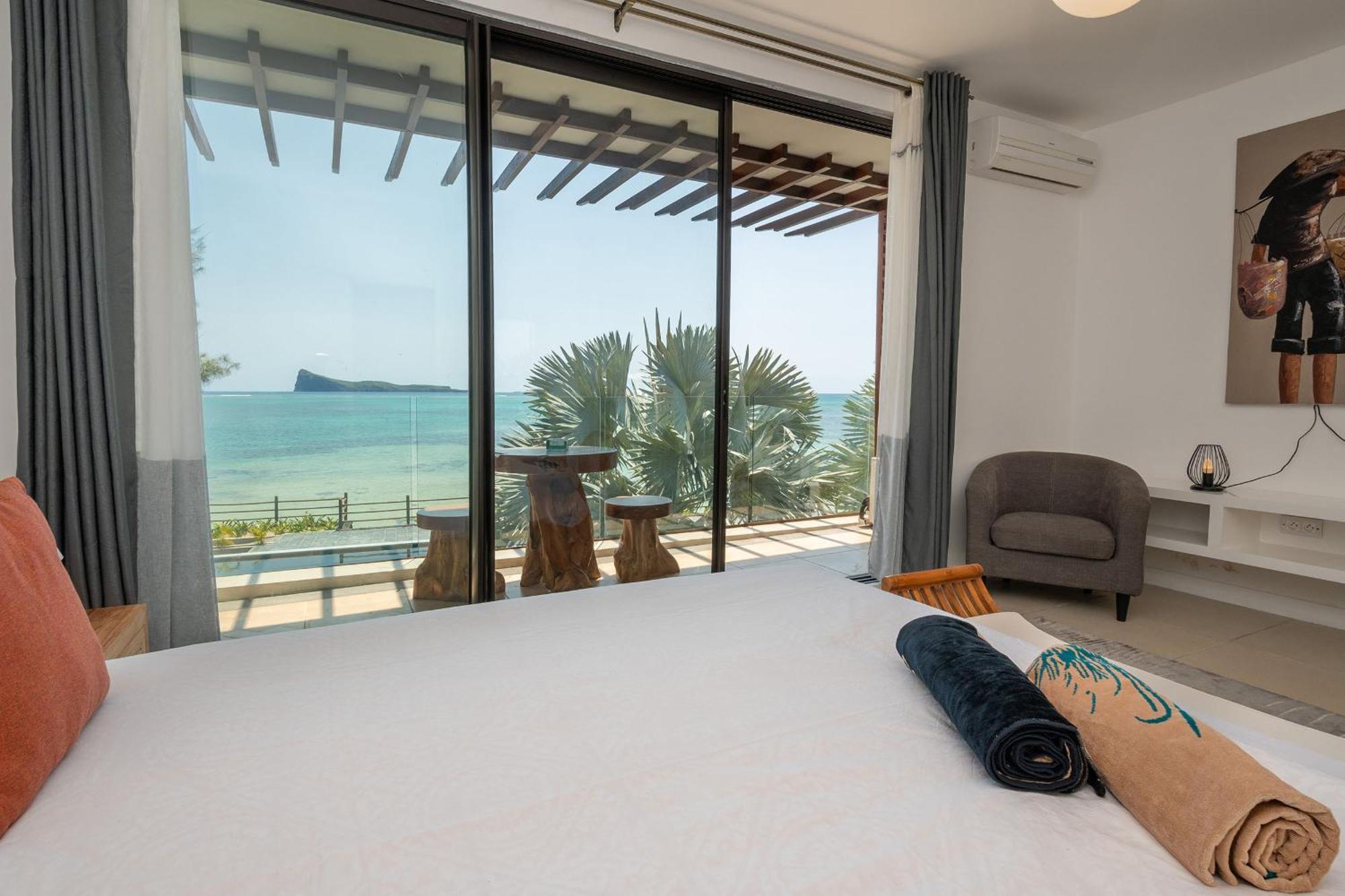 Luxury Beachfront Duplex, Coin De Mire View / 3Bed Cap Malheureux Extérieur photo