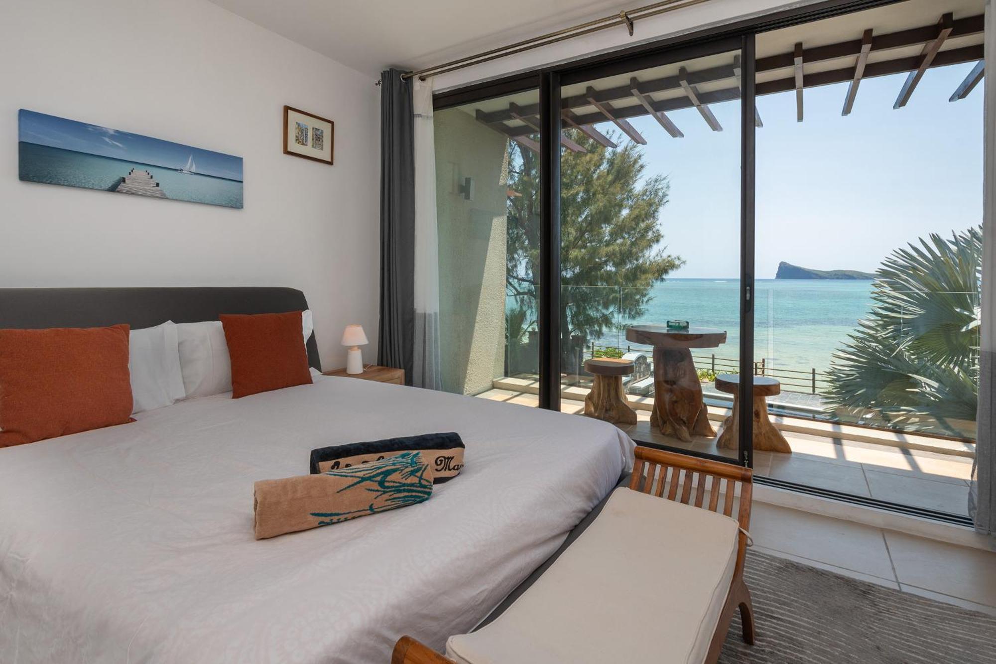 Luxury Beachfront Duplex, Coin De Mire View / 3Bed Cap Malheureux Extérieur photo