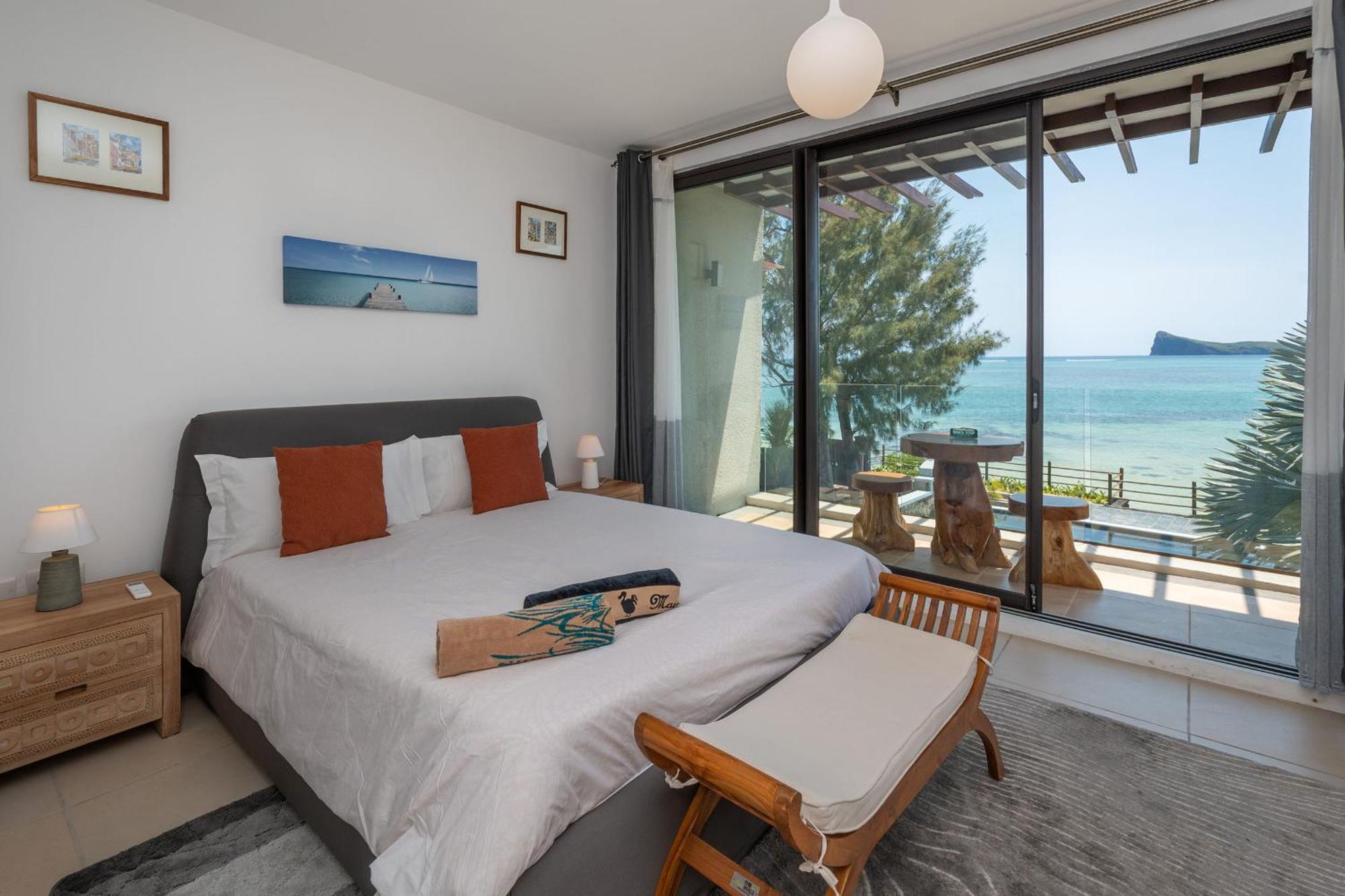 Luxury Beachfront Duplex, Coin De Mire View / 3Bed Cap Malheureux Extérieur photo