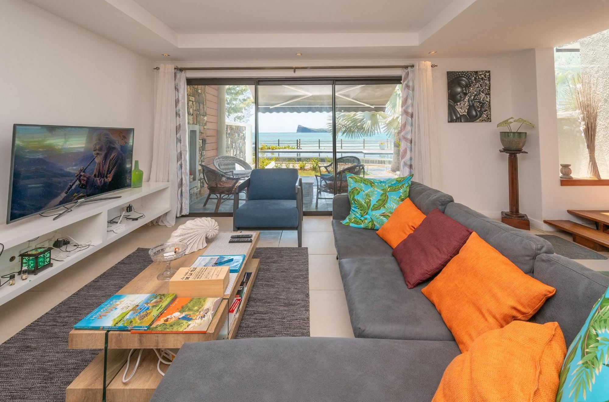 Luxury Beachfront Duplex, Coin De Mire View / 3Bed Cap Malheureux Extérieur photo